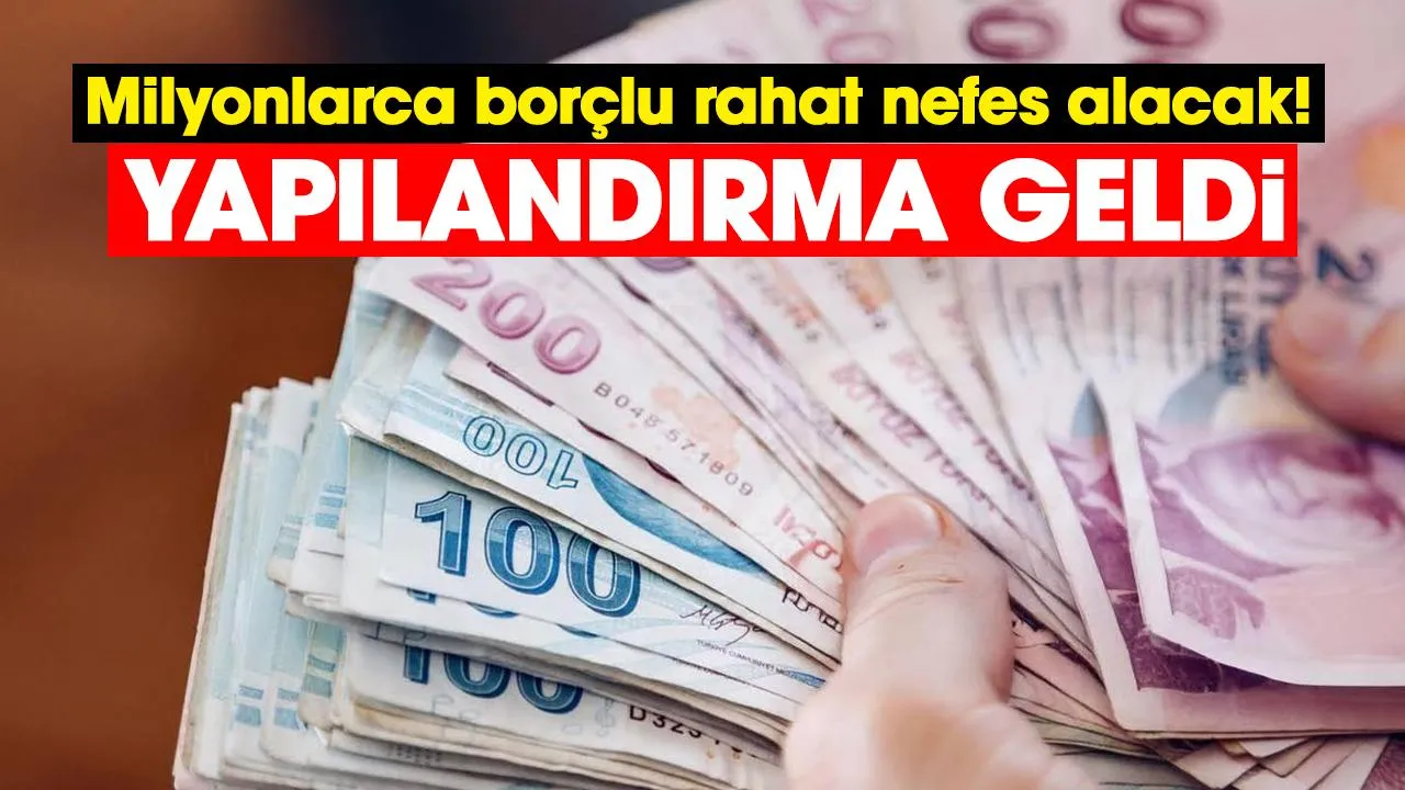 Vergi Borcu Yapılandırma Kanunu Milyonlara Nefes Aldırmaya Geliyor!