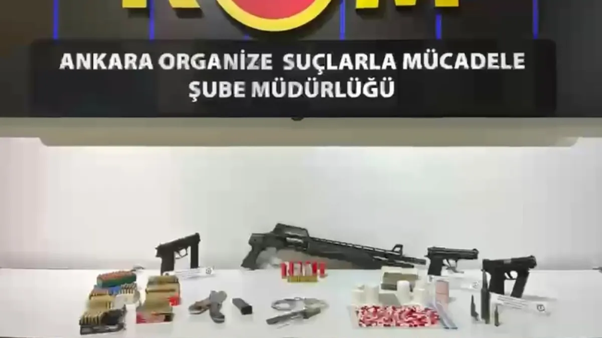 Ankara’da yeni nesil suç örgütlerine dev operasyon! 55 şüpheli tutuklandı